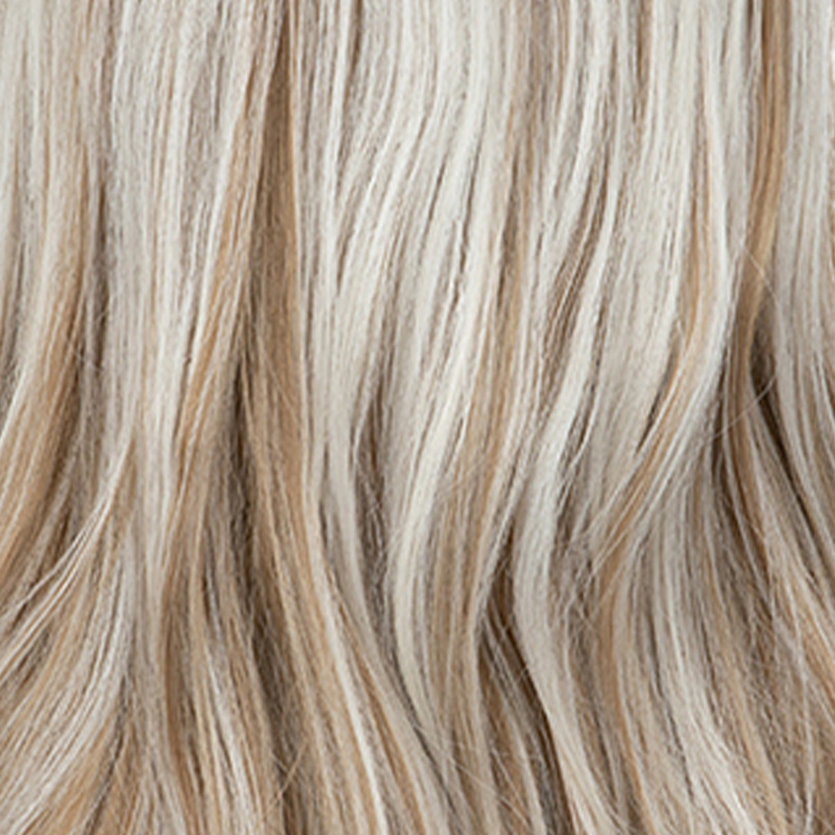 Blonde—High Quality Halo Hair Extensions(Comprising Wavy + Straight)
